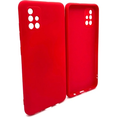 SPEUS My Choice Изчистен силиконов кейс Samsung Galaxy A51 - Червен (12-B4) (g25173)