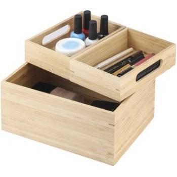 Image 1 of MSV КОЗМЕТИЧНА КУТИЯ isalys 3 ЧАСТИ БАМБУК (143453)