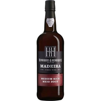 Henriques & Henriques Madeira Medium Rich 3 Y.O., Medium Sweet, 0,75l – Zbozi.Blesk.cz