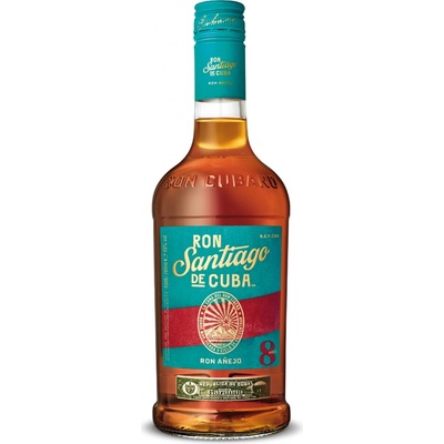 Santiago de Cuba 8y 40% 0,7 l (holá láhev)