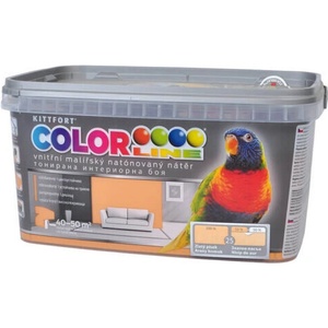 Kittfort Colorline® Интериорна боя за стени и тавани 4кг ЗЛАТЕН ПЯСЪК (8247272-К)
