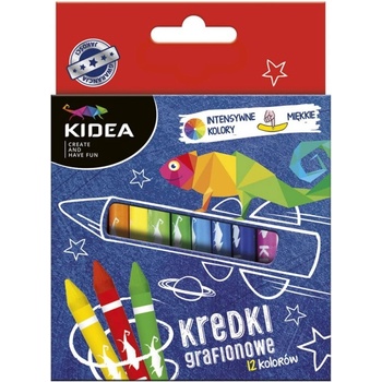 Image 1 of Kidea - Пастели каолинови 12 цвята