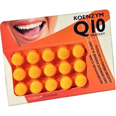 Rosen Koenzym Q10 30 mg 15 pastilek