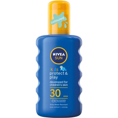 NIVEA Sun Protect & Moisture OF 30 hydratačný sprej na opaľovanie 200 ml