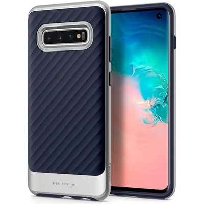 Spigen Neo Hybrid Case - хибриден кейс с висока степен на защита за Samsung Galaxy S10 (син)
