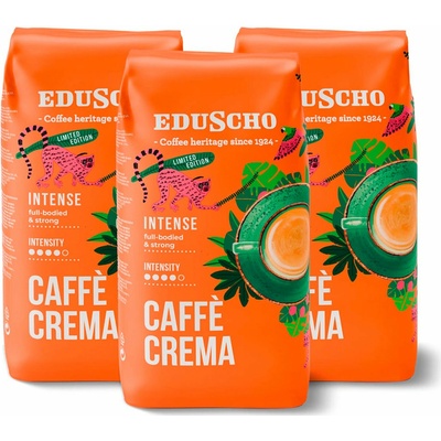 Eduscho Caffè Crema Intense zrnková 3 x 1 kg