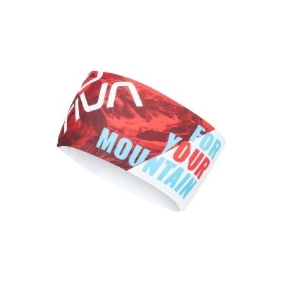 La Sportiva Promo Headband White/Hibiscus