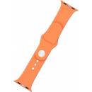 FIXED Silicone Strap na Apple Watch 38 mm/40 mm oranžový FIXSST-436-OR