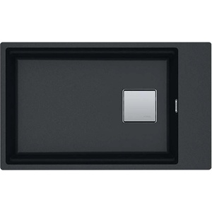 Franke Kubus 2 - Мивка Fragranite KNG 110-62, 76x46 cm, оникс 125.0512. 515 (125.0512.515) Мивка за вграждане