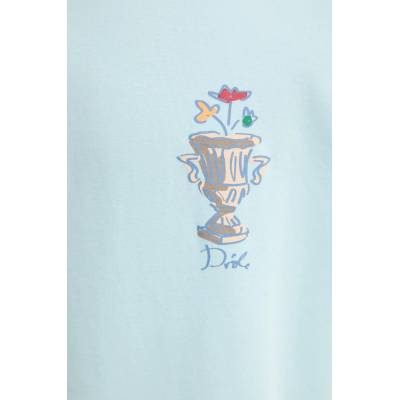 Drôle de Monsieur Памучна тениска Drôle de Monsieur Le T-Shirt Vase в синьо с принт F-TS225-CO002-LBE (F.TS225.CO002.LBE)