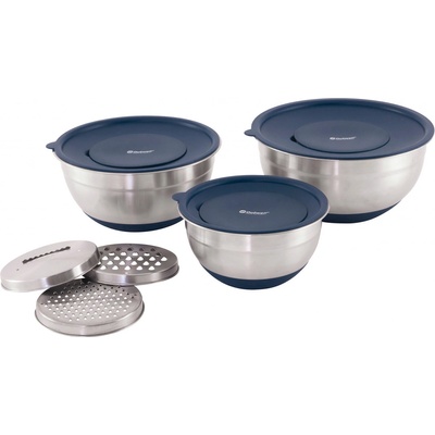 Outwell Chef Bowl Set with Lids & Graters