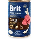 Konzervy pre psov Brit Premium by Nature Beef with Tripes 400 g
