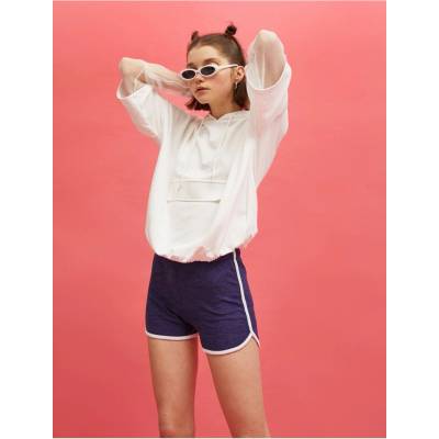 Koton Women's Navy Blue Shorts fialová