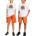 Adidas Originals Adventure Shorts Orange
