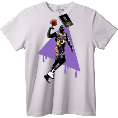 NOONEBRAND Тениска Lakers 34 баскетбол - M, White