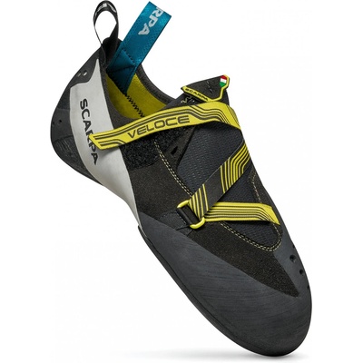 Scarpa Мъжки обувки с велкро Scarpa Veloce Climbing shoes - Black / Yellow - размер 49 (EU) (301-0578-0128)