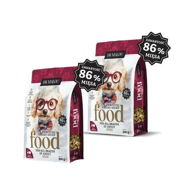 Dr. Malou Lyofilizovaná Kačica s tekvicou 2 x 500 g