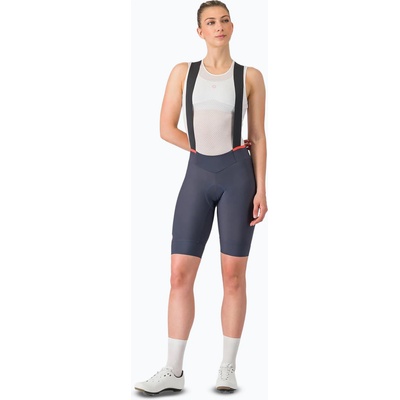 Castelli Дамски шорти за колоездене Castelli Prima 2 DT W twillight blue/hibiscus