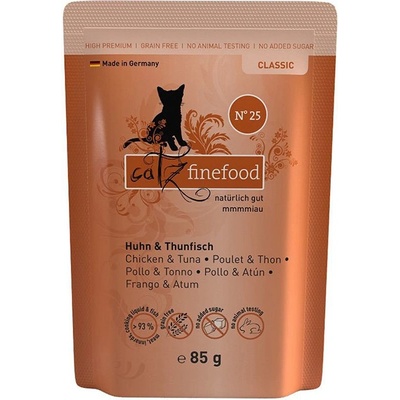 Catz Finefood No.25 kuřecí a tuňák 85 g
