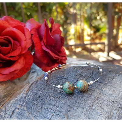 K&Z design Levitace 35 achát perly sodalit