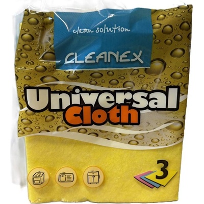 Cleanex Utierka univerzálna 34 x 38 cm 3 ks
