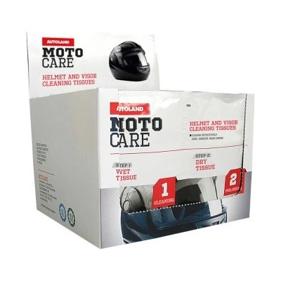 Moto care кърпички за почистване на каски и визьори