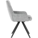 Carmen Трапезен стол ascot - сив b 90 (3532386) - bay