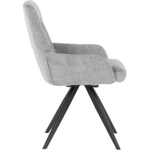 Carmen Трапезен стол ascot - сив b 90 (3532386) - bay