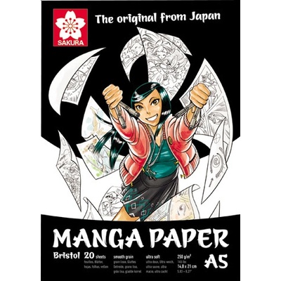 Manga sketch book A5 20 listov