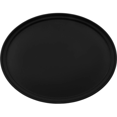 Cambro velký sklolaminátový protiskluzový oválný černý tác Camtread 600mm