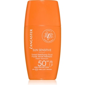 Lancaster Sun Sensitive Tinted Mattifying Fluid матираща емулсия водоустойчив SPF 50 30ml