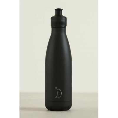 Chilly's Bottles Termoláhev černá sportovní edice Original 500 ml