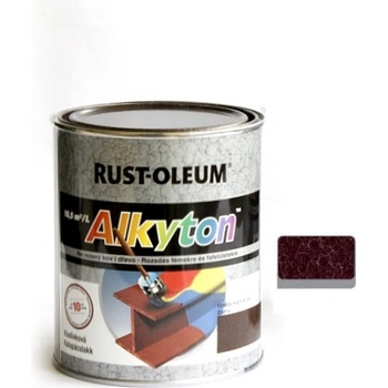 Rust Oleum Alkyton Kladivková hnedá 750ml