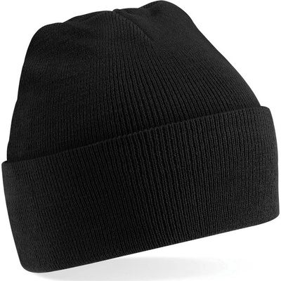 Beechfield čepice original Cuffed beanie černá
