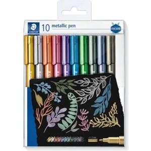STAEDTLER Комплект маркери за декорация, 1-2 мм, конични, staedtler "8323", 10 различни цвята 8323 tb10 (8323 tb10)