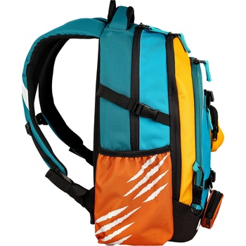 Stil batoh Midi Wolf modrá