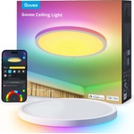 Govee - LED RGBICWW Димируемо таванно осветително тяло LED/29W/230V Ø 30 см матово Wi-Fi (GV0095)