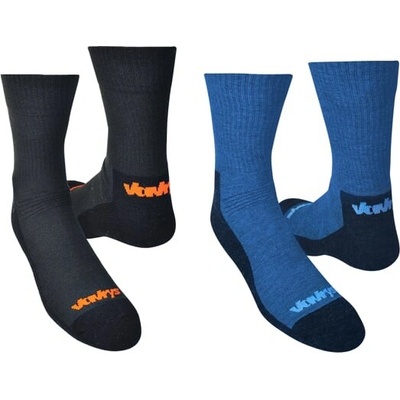Vavrys ponožky Trek CMX 2-pack black+blue