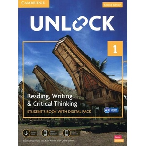 Unlock Level 1 Reading, Writing and Critical Thinking Student's Book with Digital Pack | Sabina Ostrowska, Kate Adams (ISBN: 9781009031387)