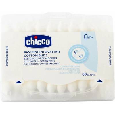 CHICCO Tyčinky vatové anatomické 60 ks