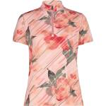 CMP Дамска фланелка с къс ръкав за колоездене Cmp Women's T-Shirt Free Bike AOP Cycling jersey - Coral / Avocado - размер 46 (EU) (156-2806-0117)