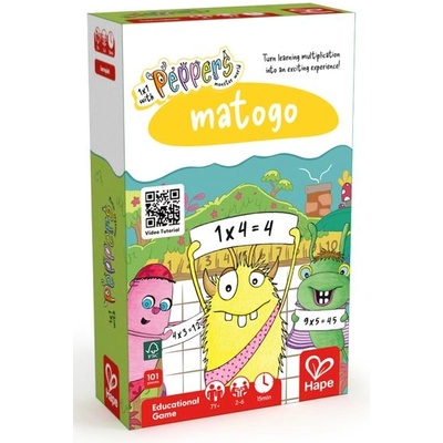 Hape Образователна настолна игра Hape - Matogo (H1661)