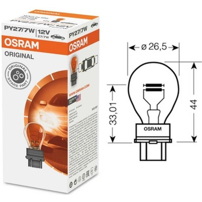 OSRAM 27/7W 12V (3757AK)