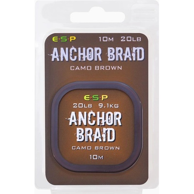 ESP Šnúra Anchor Braid Gravel Brown 10m 20lb