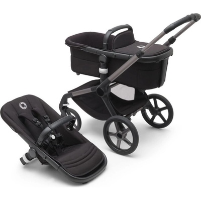 Bugaboo Fox⁵ set Black/Grey Melange 2023