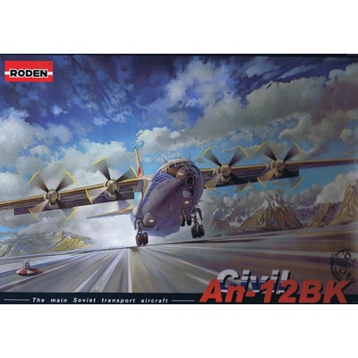 Roden Antonov AN-12BK Civil 048 1:72