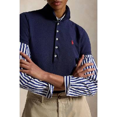 Ralph Lauren тениска с яка дамска (211B18200)