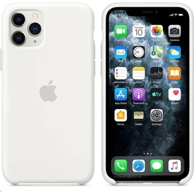 Apple Silikonové iPhone 11 Pro Max biele MWYX2ZM/A