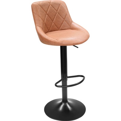 Kondela TERKAN NEW koňaková / černá