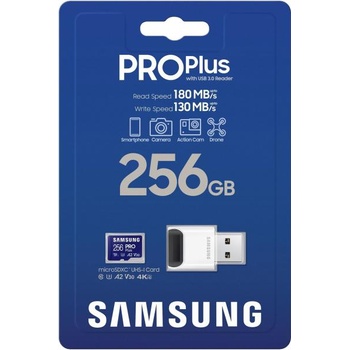 Image 1 of Samsung PRO Plus microSDXC 256GB (MB-MD256SB/WW)